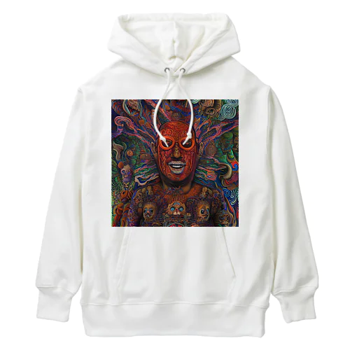 サイケデリックおじさん Heavyweight Hoodie