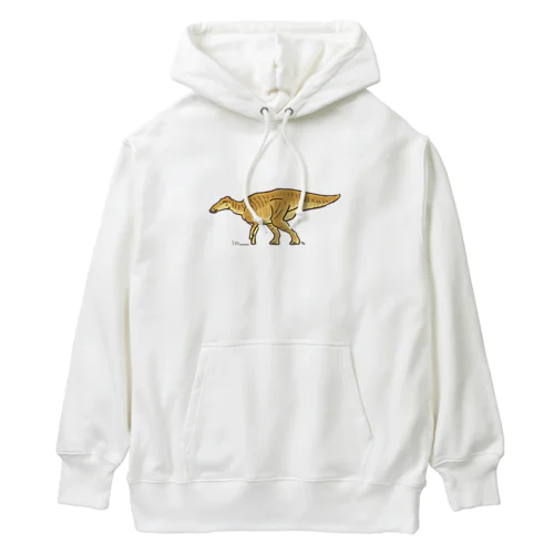 シャントゥンゴサウルス・ギガンテウス（白亜紀の牛たち より） Heavyweight Hoodie