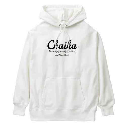 Chaika Black Heavyweight Hoodie