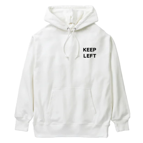 KEEP LEFT Heavyweight Hoodie