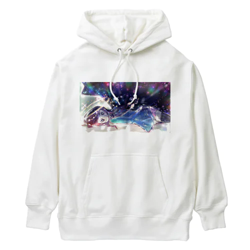 見つめる先に Heavyweight Hoodie