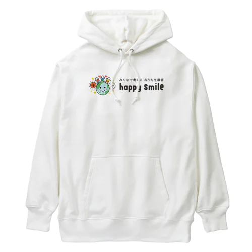 happy smile ヘビーウェイトパーカー