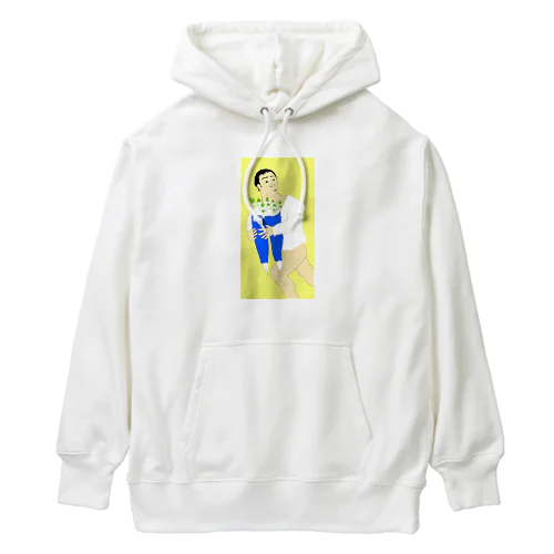 タイトなジーンズにねじ込む Heavyweight Hoodie