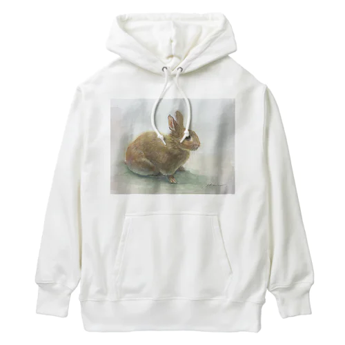 うさぎのうめちゃん Heavyweight Hoodie