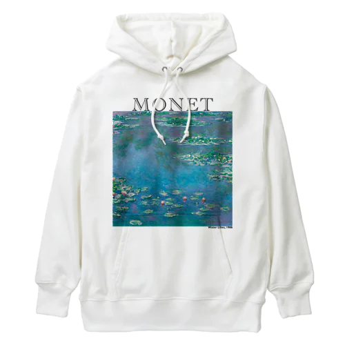 モネ　睡蓮　Claude Monet / Water Lilies Heavyweight Hoodie