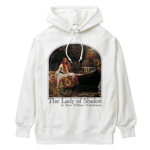 シャロットの女（シャロット姫）　The Lady of Shalott　ジョン・ウィリアム・ウォーターハウス Heavyweight Hoodie