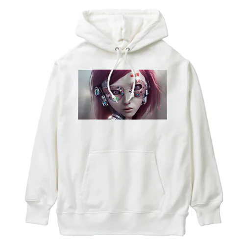 サイボーグの少女 Heavyweight Hoodie