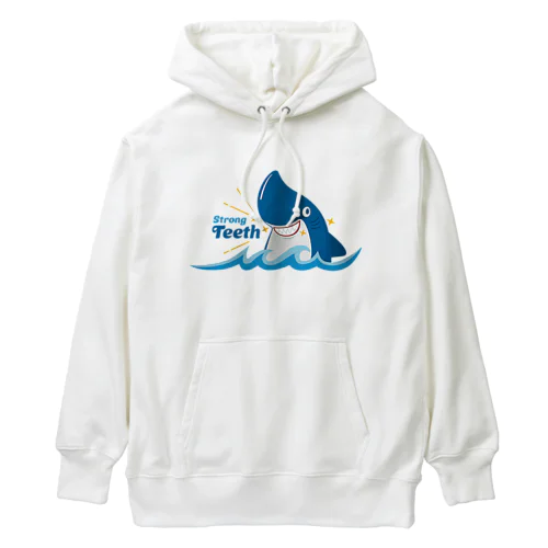 サメの強い歯 Heavyweight Hoodie