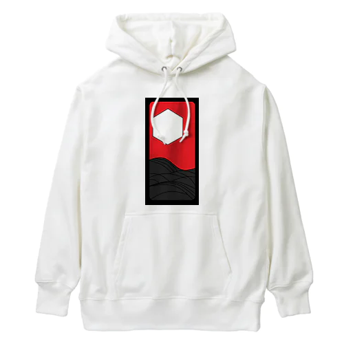 芒に月 Heavyweight Hoodie