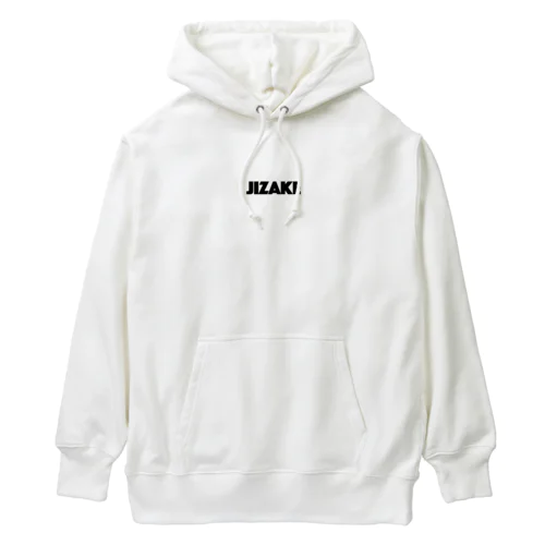 JIZAKE（地酒）ロゴ　黒文字 Heavyweight Hoodie