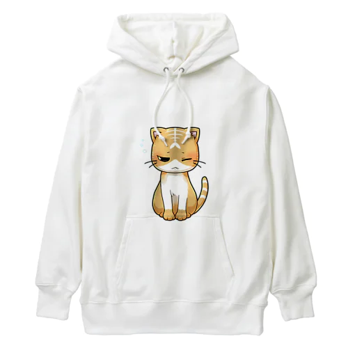 眠たいほっけにゃん Heavyweight Hoodie