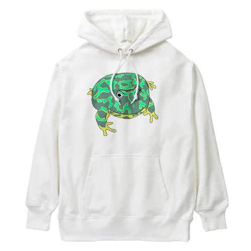 ベルツノガエルのゲコタロウ Heavyweight Hoodie