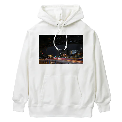 光跡 - Junction Light trail - Heavyweight Hoodie