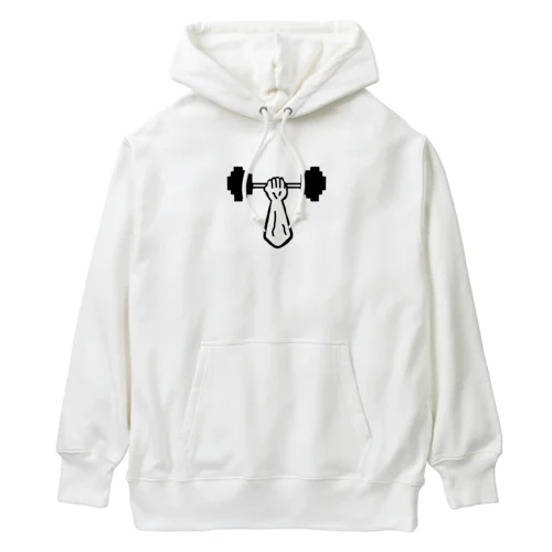 ジム行ってますか！？ Heavyweight Hoodie