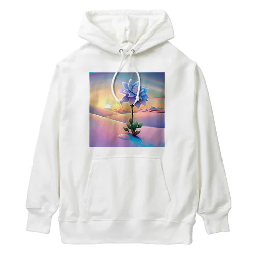 雪原の雪花 Heavyweight Hoodie