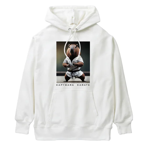 カピバラ空手家 Heavyweight Hoodie