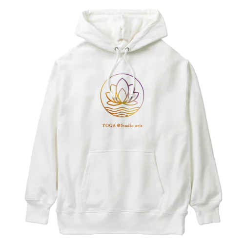 Lotus - sunset- Heavyweight Hoodie