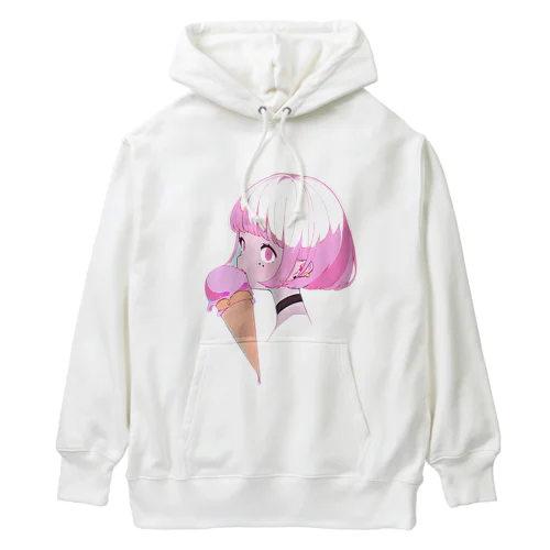 暑い夏はアイスだ012 Heavyweight Hoodie