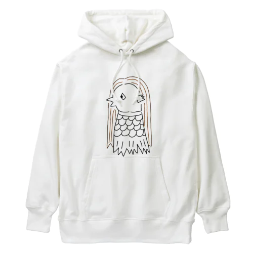 健康アマビエ Heavyweight Hoodie