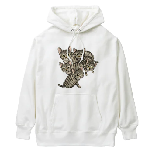 キジトラ軍団 Heavyweight Hoodie