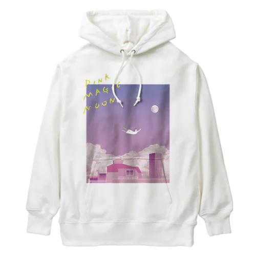 PINK MAGIC MOON Heavyweight Hoodie