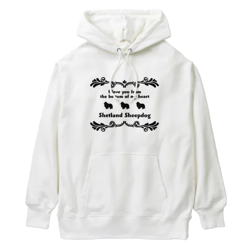 シェルティ　wing　onehappiness Heavyweight Hoodie