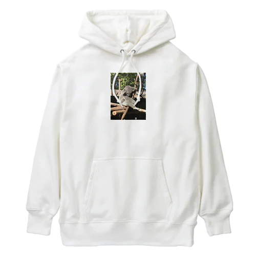 オーストラリア・ゴールドコーストの動物園のコアラ🐨 Heavyweight Hoodie