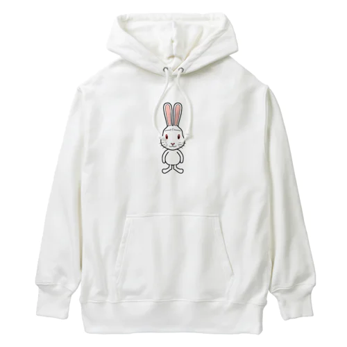 困惑フレンズ 「ウサギさん」by bakikeda Heavyweight Hoodie