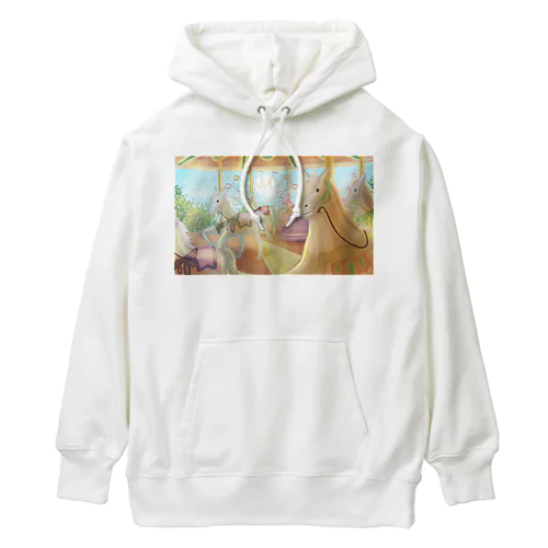 観覧車とメリーゴーランド Heavyweight Hoodie