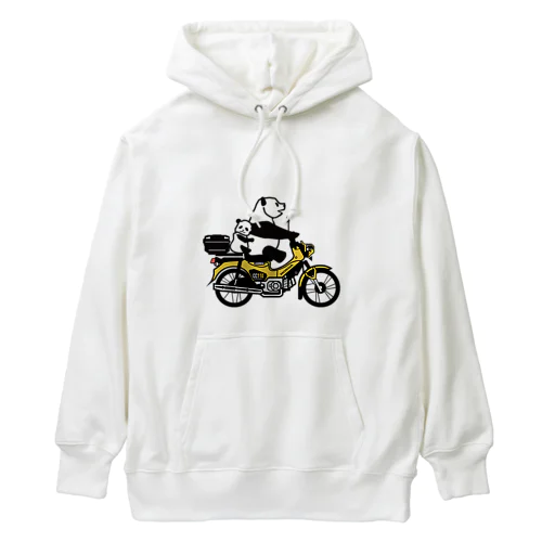 クロスカブ　綺麗な黄色 Heavyweight Hoodie