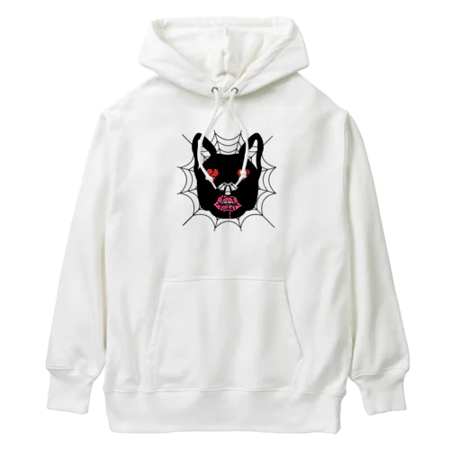 蜘蛛の巣フレンチブルドッグ Heavyweight Hoodie