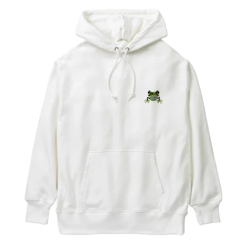 ワンポイントカエル Heavyweight Hoodie