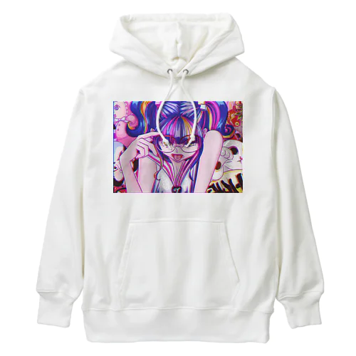 【昭和ヤンキー少女】 Heavyweight Hoodie