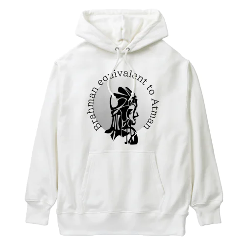 梵我一如h.t.（黒） Heavyweight Hoodie