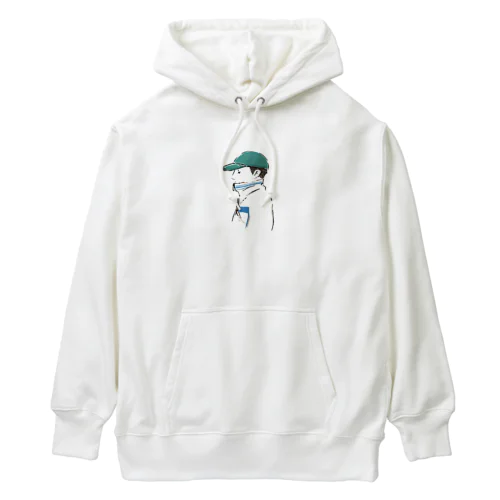 優しい色のボーイッシュ Heavyweight Hoodie