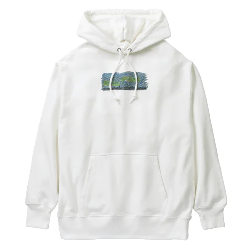 クレヨンオーロラ Heavyweight Hoodie