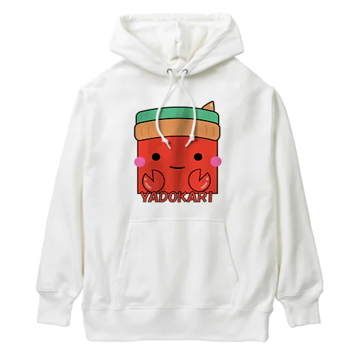 イラスト604 四角いヤドカリ Heavyweight Hoodie