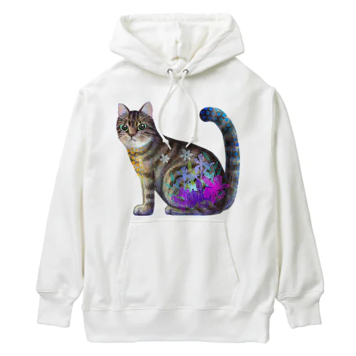 猫 キジトラ Heavyweight Hoodie