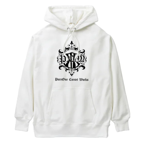 メインロゴ柄 Heavyweight Hoodie