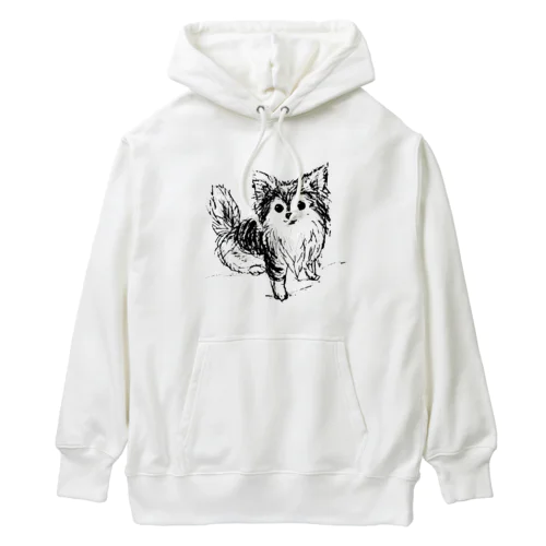 チワワのマメ2 Heavyweight Hoodie