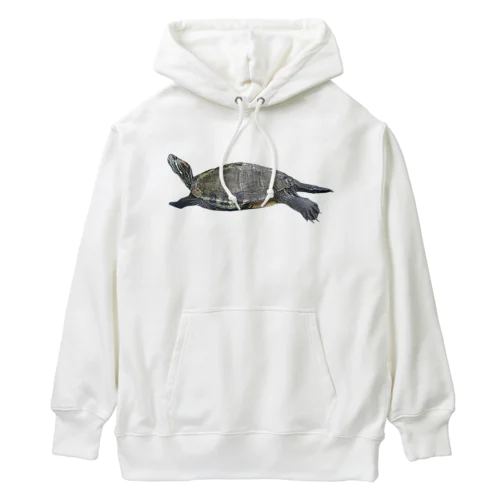 カメがリラックスしている Heavyweight Hoodie