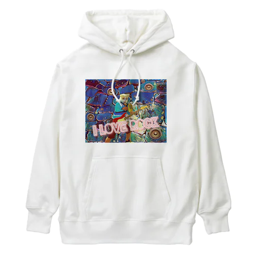 ニャンウィズ ROCK！ Heavyweight Hoodie