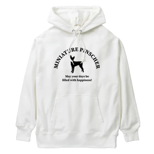 ミニチュアピンシャー　happiness!　【One:Happiness】 Heavyweight Hoodie