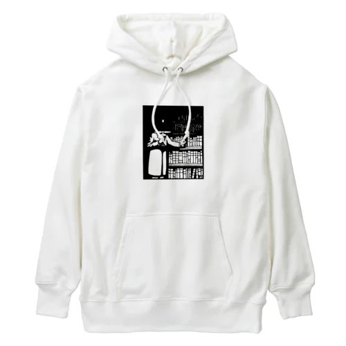 夜の本棚 Heavyweight Hoodie