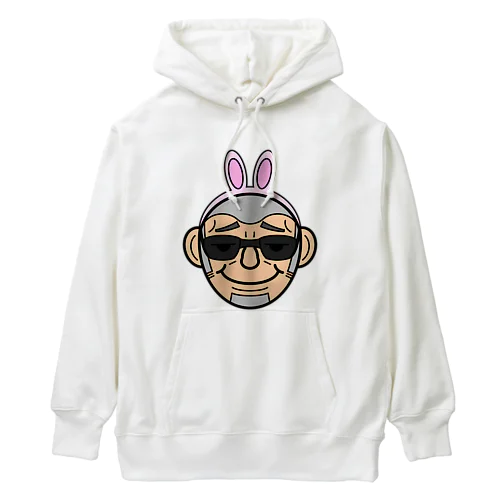 うさみみおじさん Heavyweight Hoodie