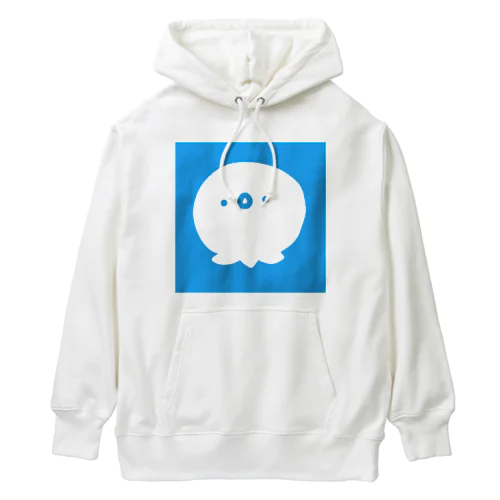 四角いあおいトリ…？(・o・) Heavyweight Hoodie