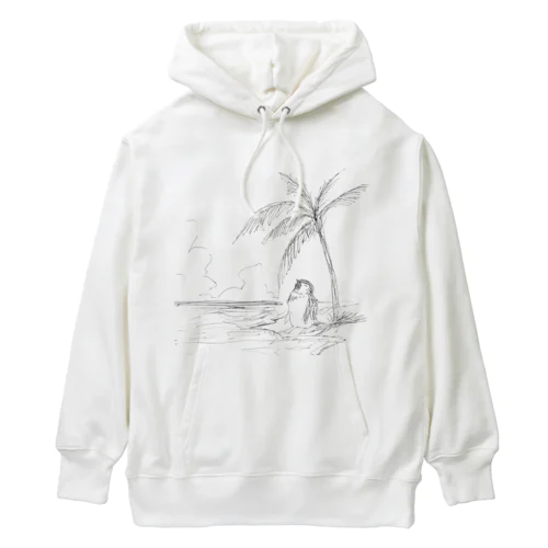 夏のペンギン　サマーバケーション Heavyweight Hoodie