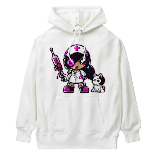 CuteCombat_nurse(ナース)_ver.003 Heavyweight Hoodie