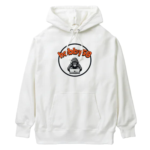 hobby58 shopロゴ Heavyweight Hoodie