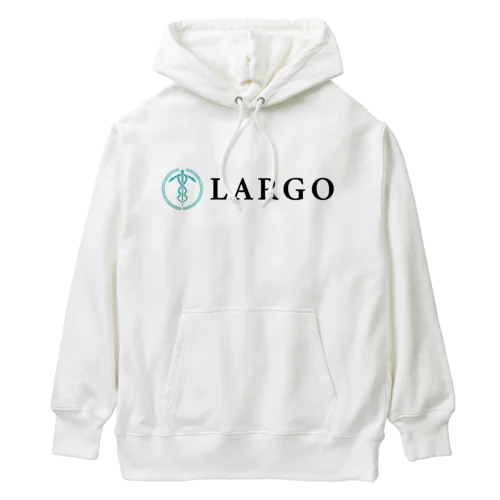 NPO法人LARGO 公式ロゴアイテム（横） Heavyweight Hoodie